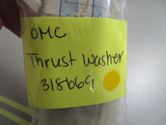 *NEW OEM* 0750 OMC Johnson Evinrude THRUST WASHER 318669 0318669