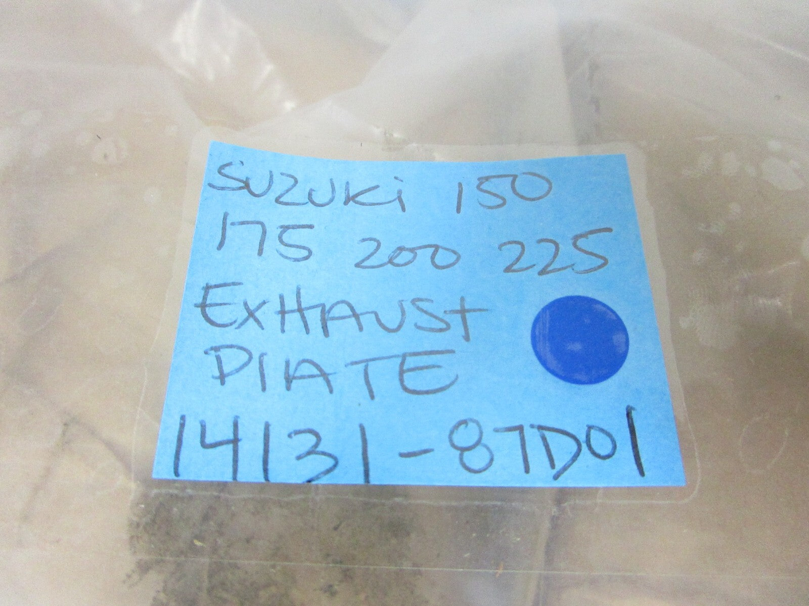 *NEW OEM* 0720 Suzuki 150 175 200 225 hp Exhaust Plate 14131-87D01
