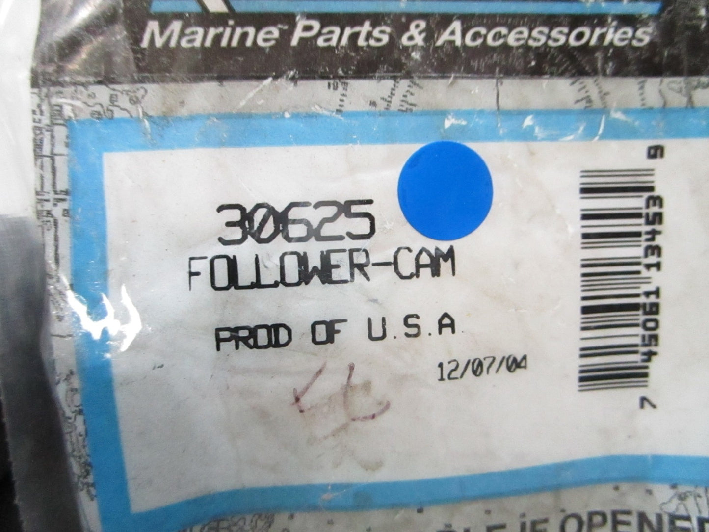 *NEW OEM* 0810 Mercury Quicksilver Cam Follower 30625