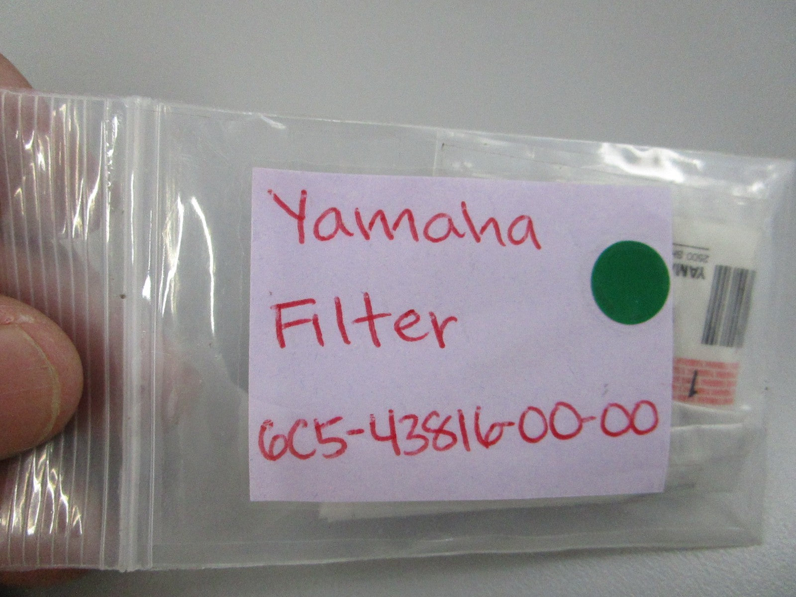 NEW OEM 6C5-43816-00-00 Yamaha Filter 0810