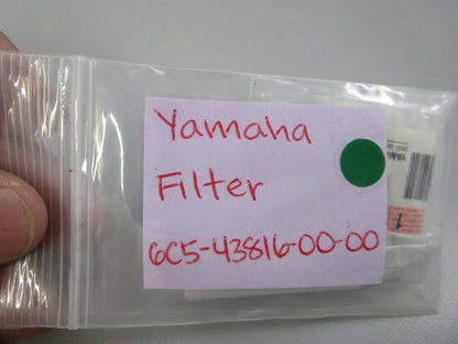 NEW OEM 6C5-43816-00-00 Yamaha Filter 0810