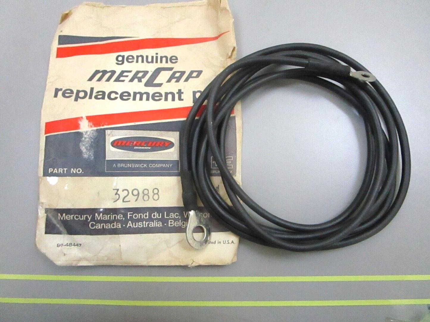 *NEW OEM* 0750 Mercury Quicksilver BATTERY LEAD 32988