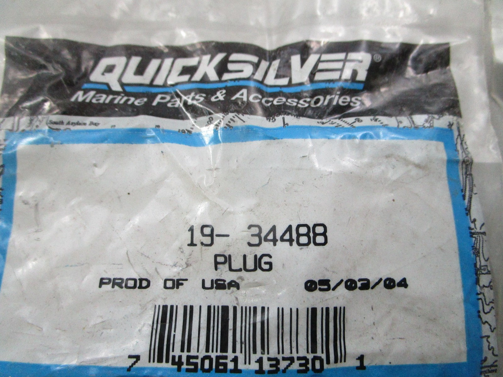 NEW OEM (LOT OF 3) Mercury Quicksilver 19-34488 Plug 0810