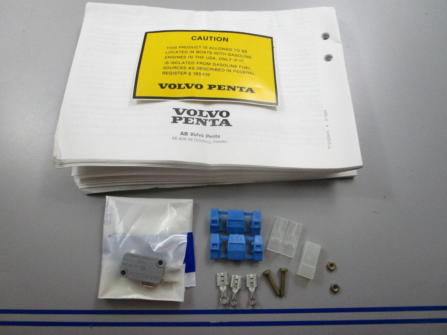 *NEW OEM* 0810 Volvo Penta Neutral Switch Kit 855352