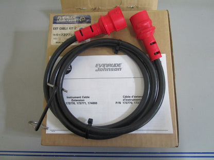 *NEW OEM* 0820 OMC Johnson Evinrude 5' Extension Cable Kit 173770 0173770