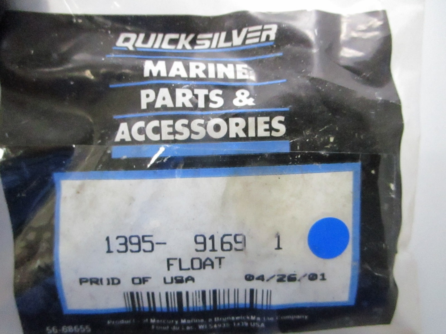 *NEW OEM* 0810 Mercury Quicksilver Float Assembly 1395-9169 1