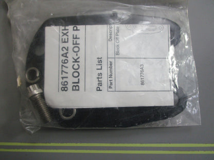 *NEW OEM* 0810 Mercury Quicksilver Exhaust Block-Off Plate 861776A2