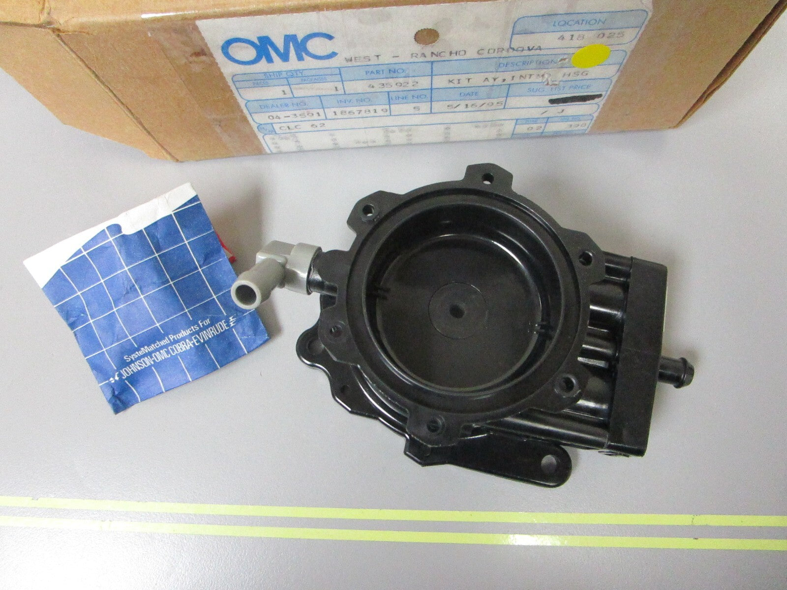 *NEW OEM* 0720 OMC Johnson Evinrude Housing Kit Assembly 435922 0435922
