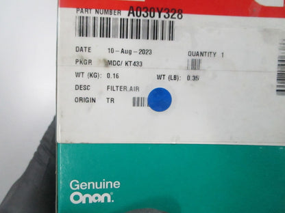 *NEW OEM* 0810 Cummins Onan Air Filter A030Y328