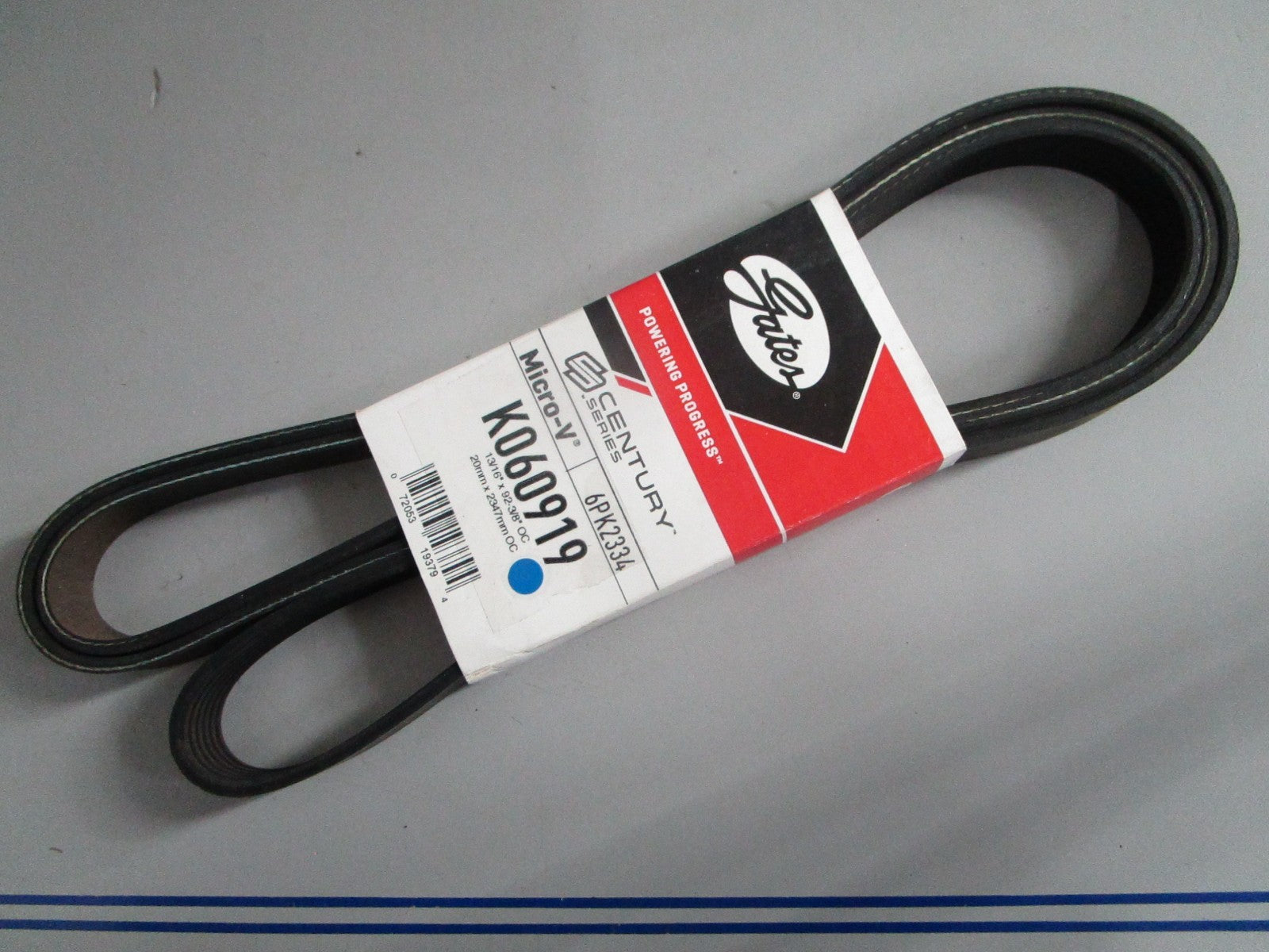 NEW K060919 Gates Century Series Micro-V Serpentine Belt 0820