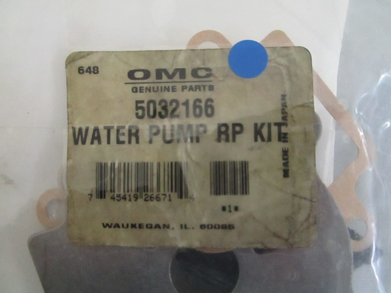 *NEW OEM* 0820 OMC Johnson Evinrude Water Pump Repair Kit 5032166