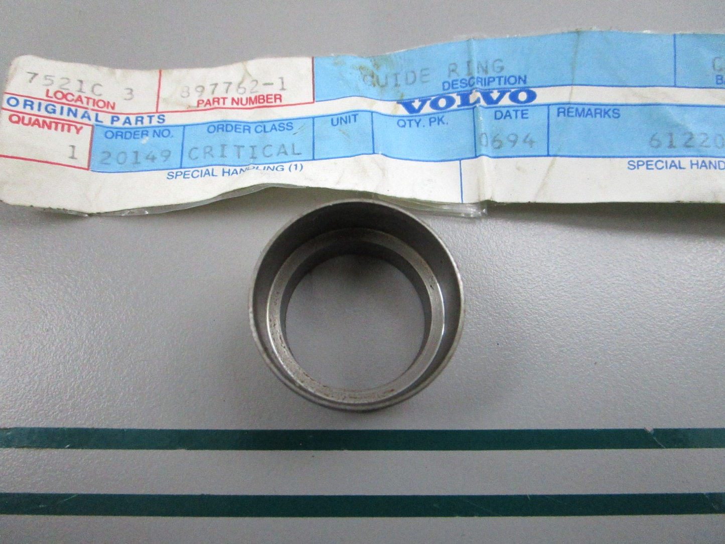 NEW OEM 897762 Volvo Penta Guide Ring 0810