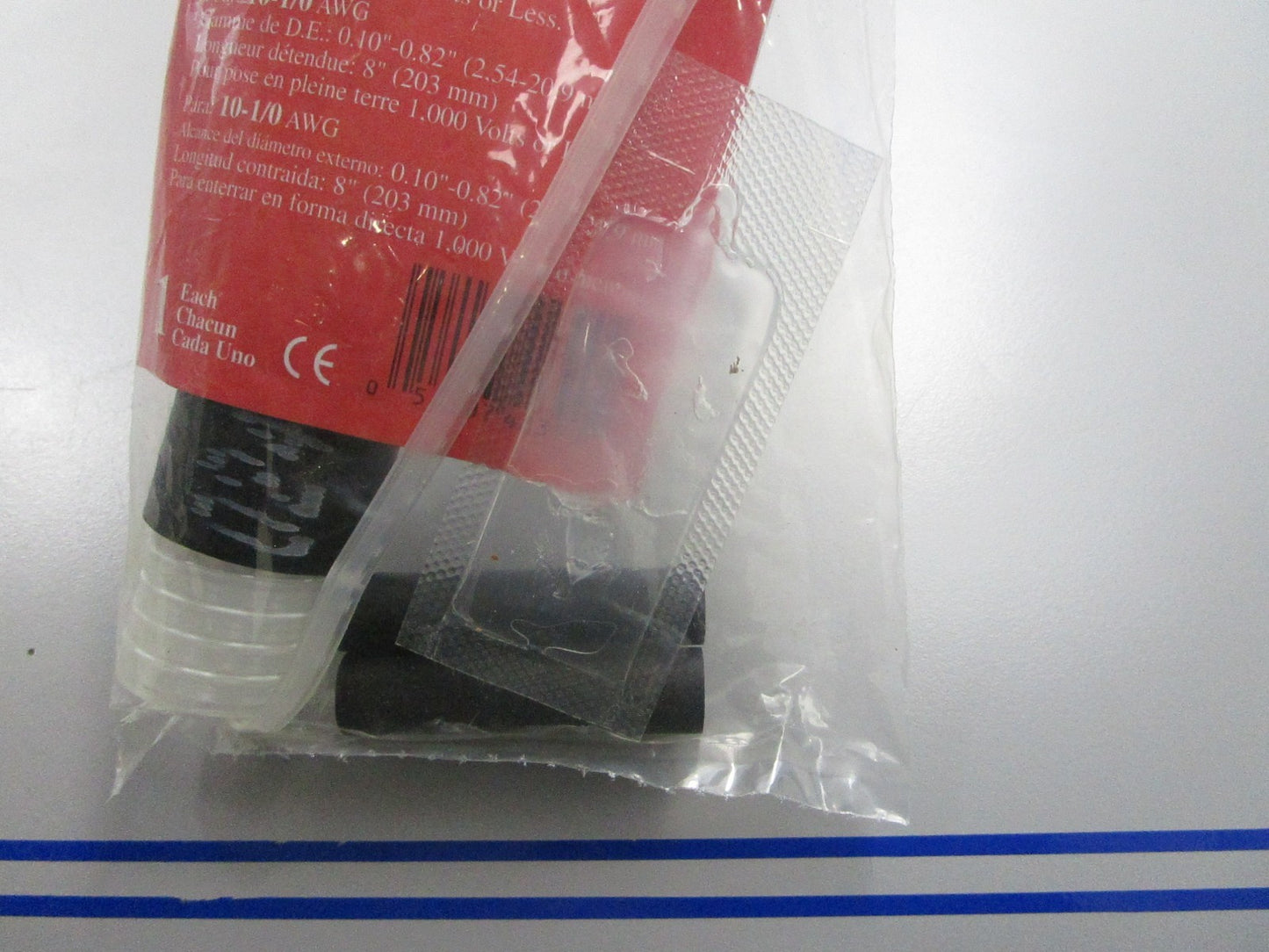 *NEW* 0810 3M 10-1/0 AWG Cold Shrink Connector Insulator 8424-8