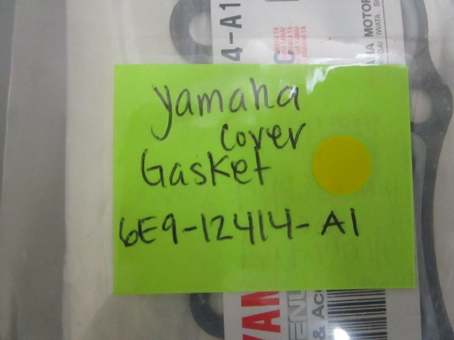 *NEW OEM* 0750 Yamaha GASKET COVER 6E9-12414-A1