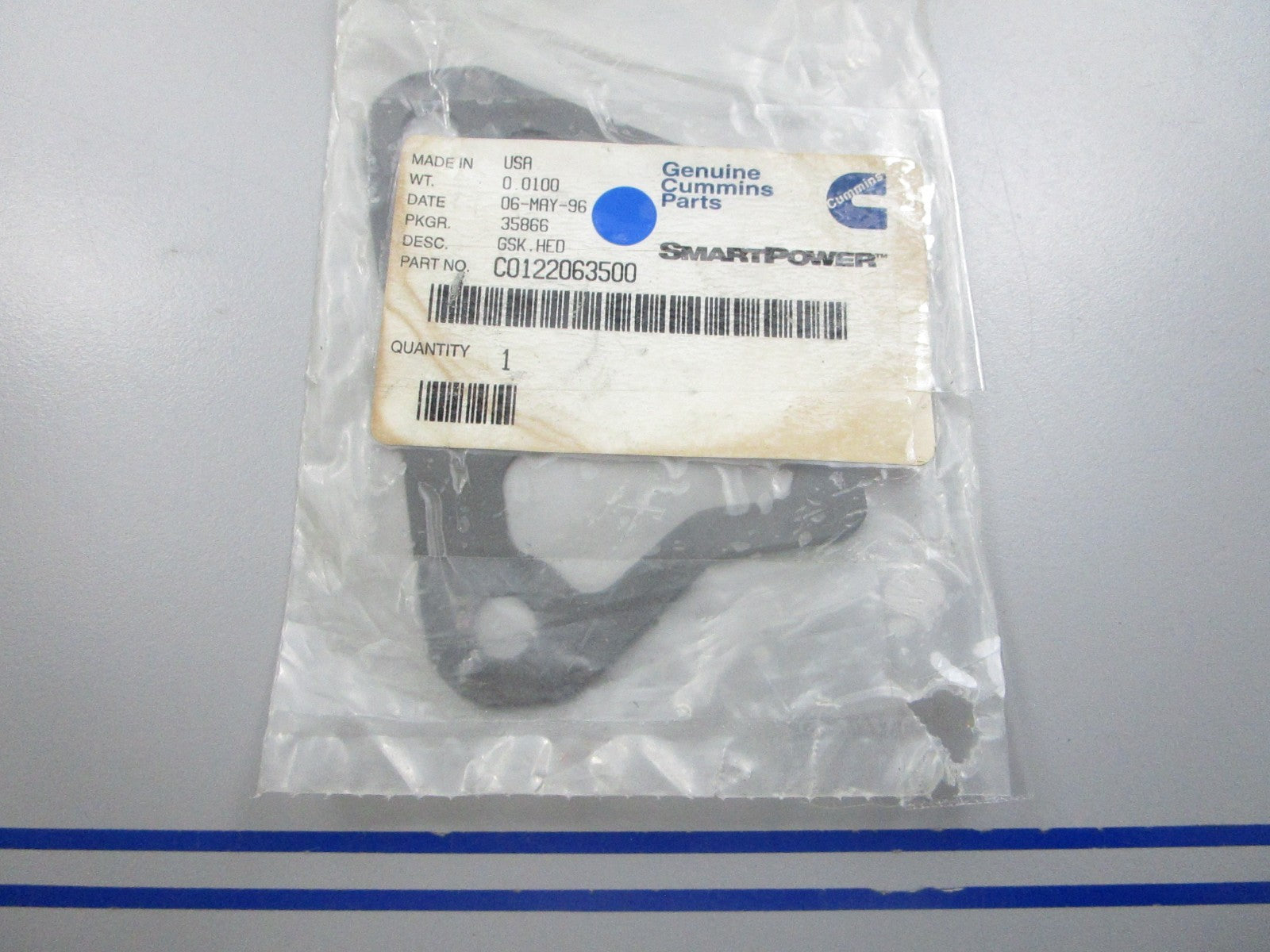 NEW OEM C0122063500 Cummins Head Gasket 0810