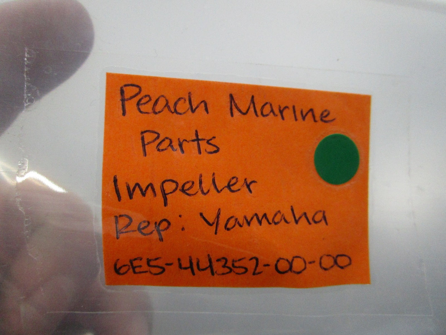 NEW Replaces: Yamaha 6E5-44352-00-00 Peach Marine Impeller 0810