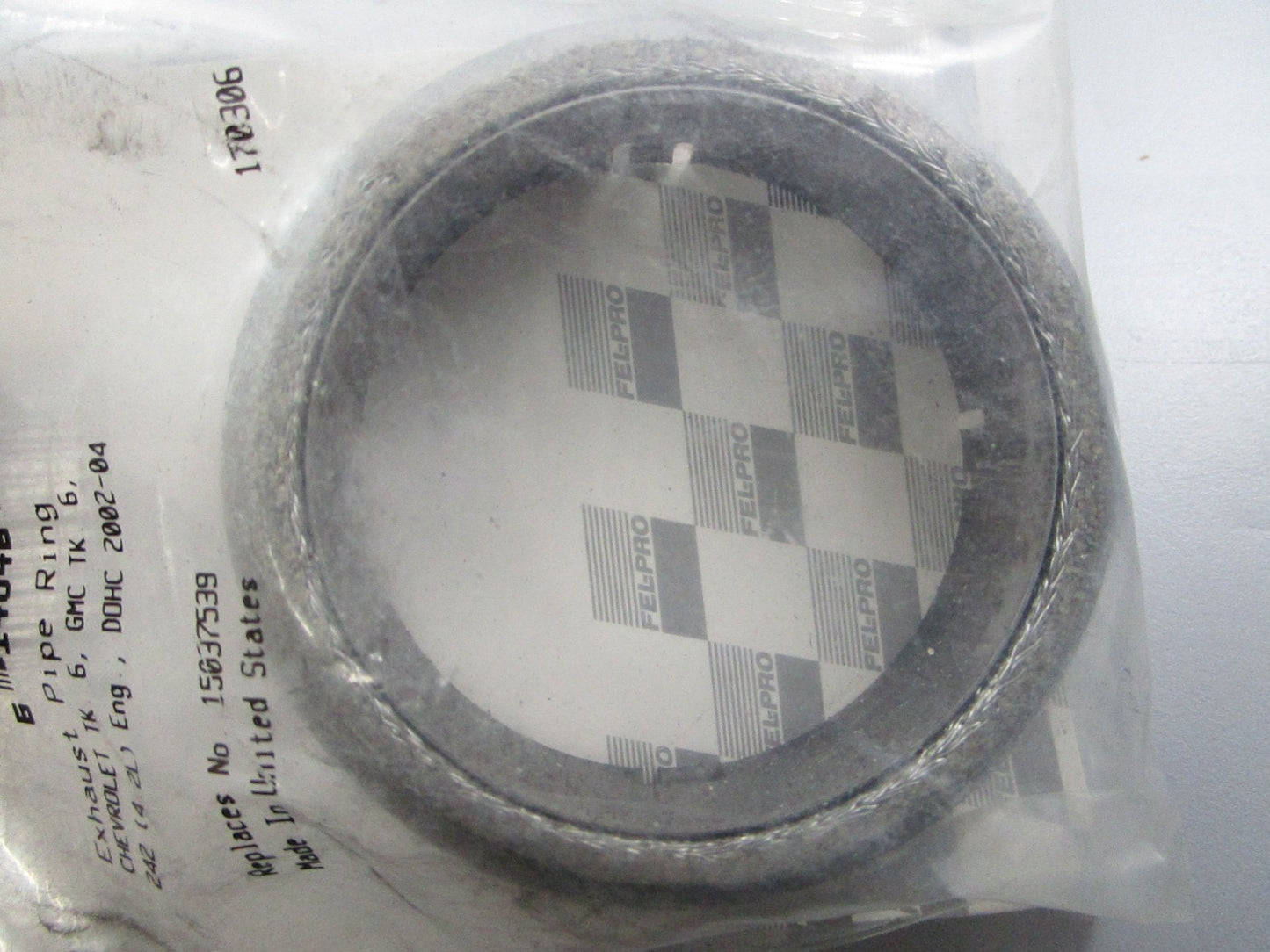 *NEW* 0810 Fel-Pro Exhaust Pipe Ring 61255