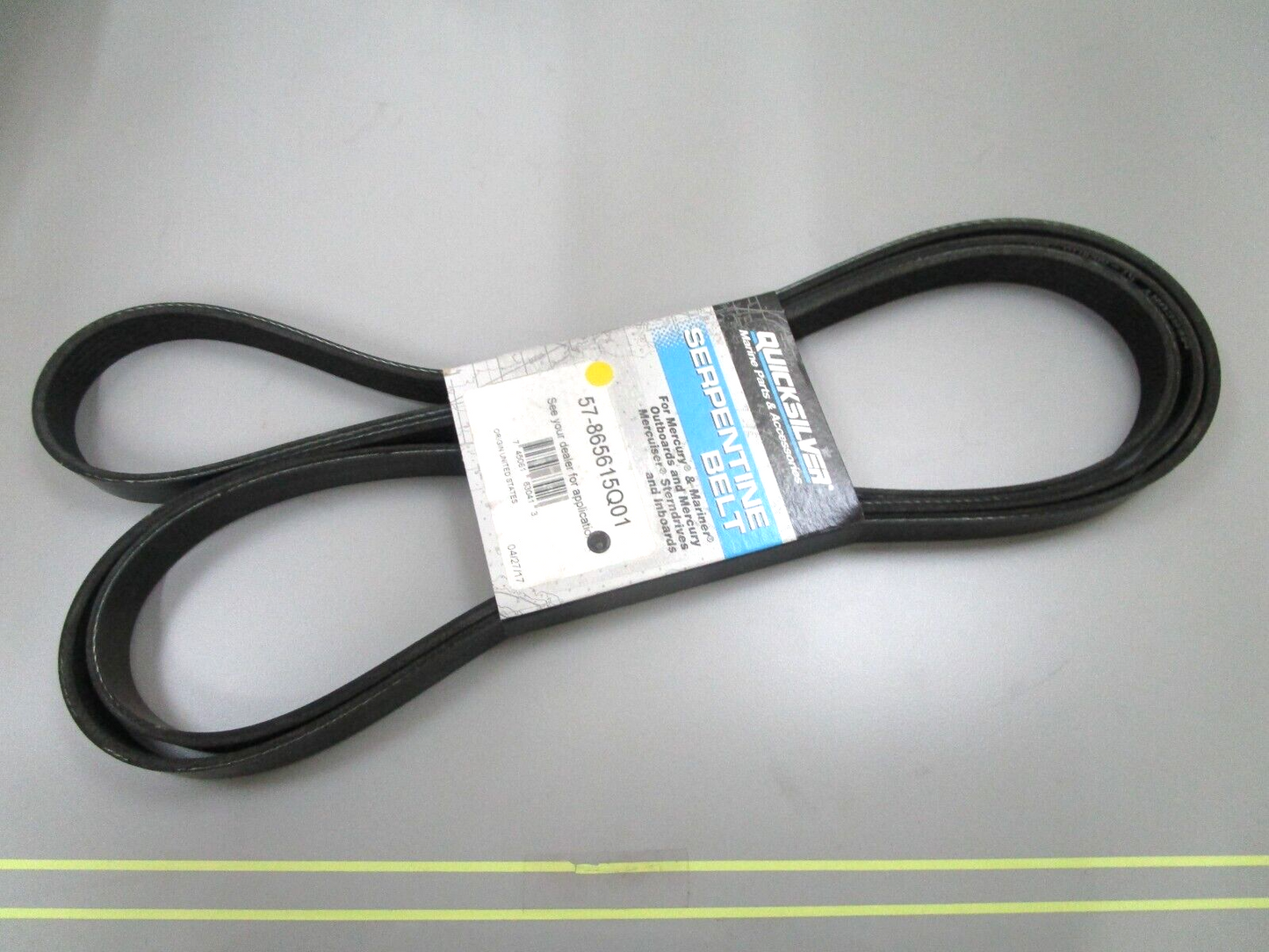 *NEW OEM* 0750 Mercury Quicksilver  SERPENTINE BELT 57-865615Q01