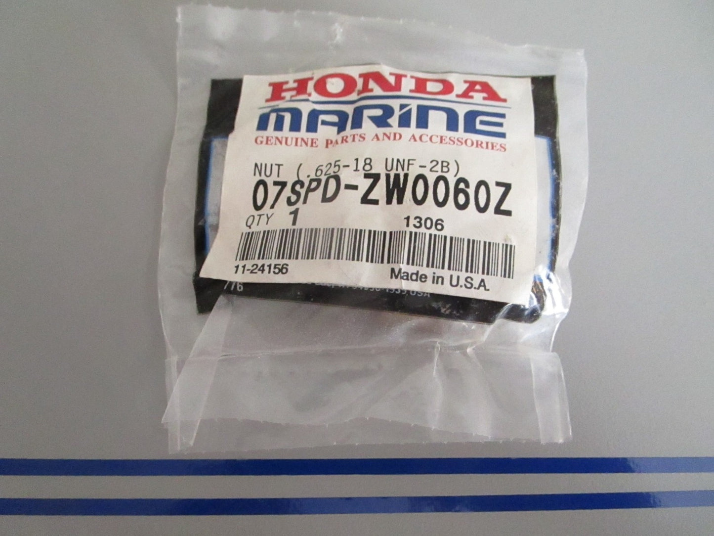 *NEW OEM* 0720 Honda Nut 07SPD-ZW0060Z