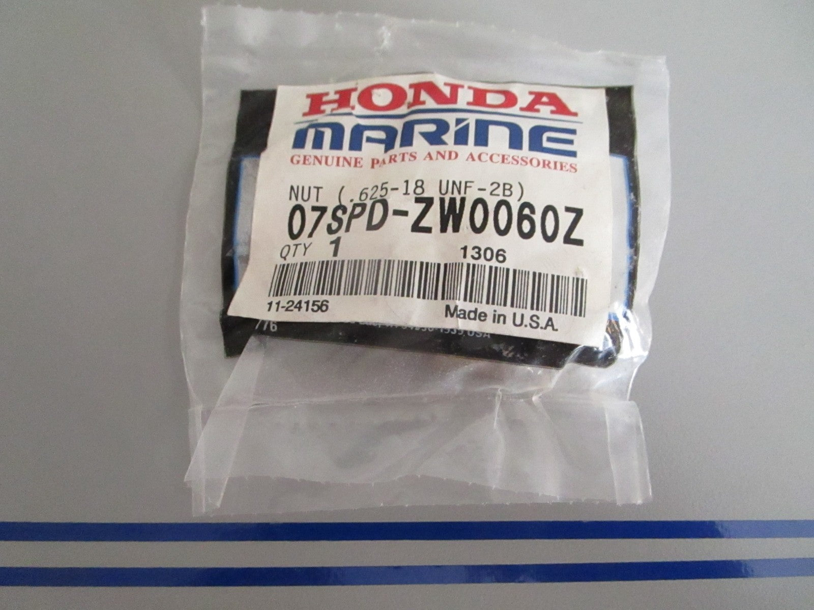 *NEW OEM* 0720 Honda Nut 07SPD-ZW0060Z