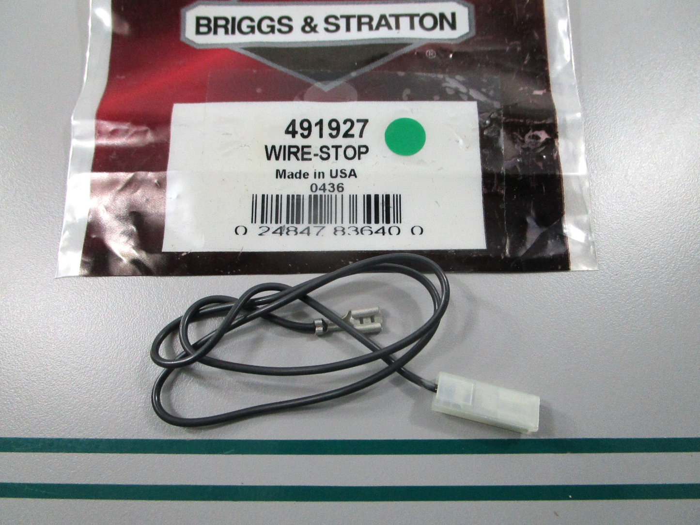 NEW OEM 491927 Briggs & Stratton Stop Wire 0810