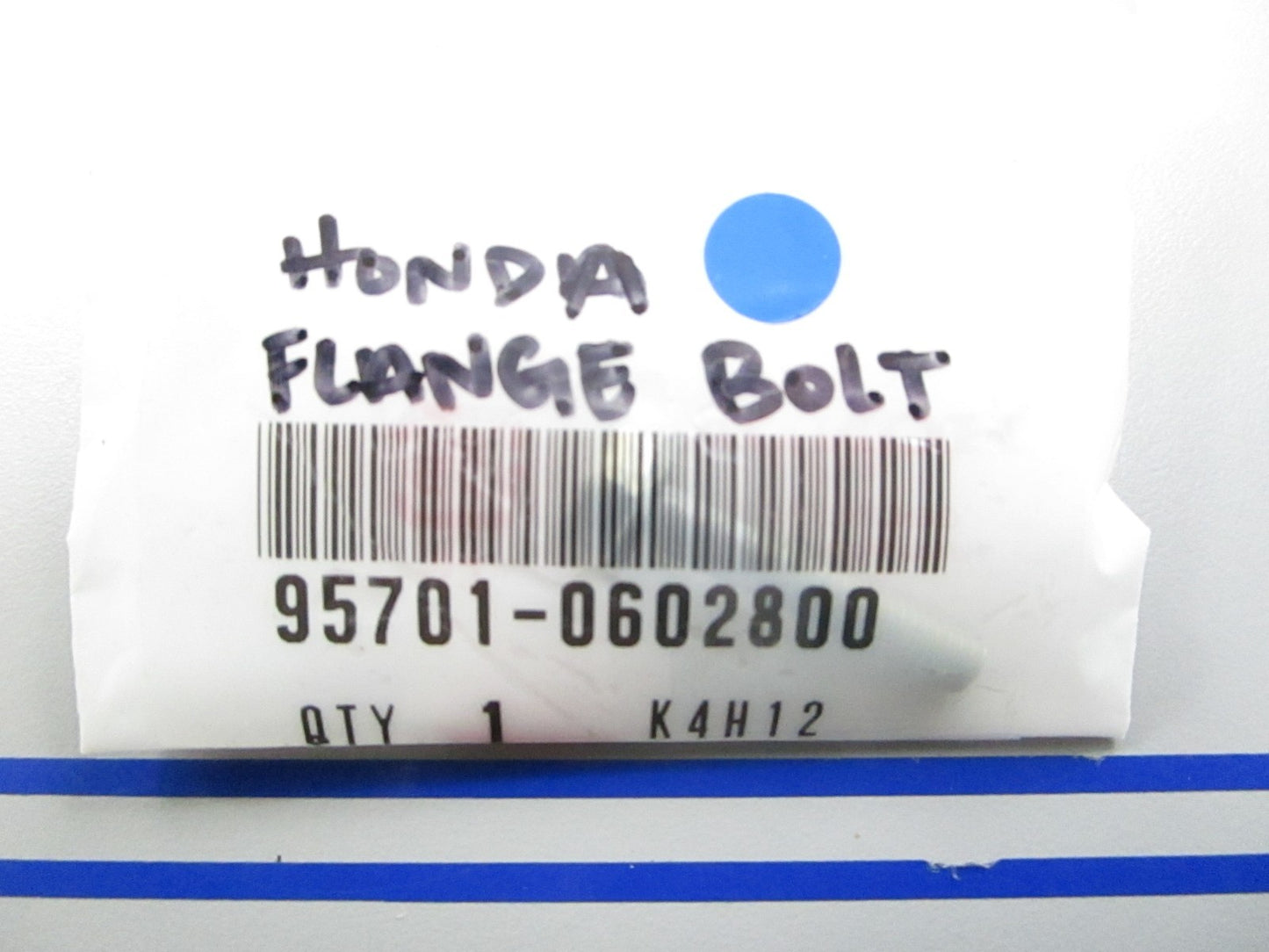 *NEW OEM* 0810 Honda Flange Bolt 95701-0602800