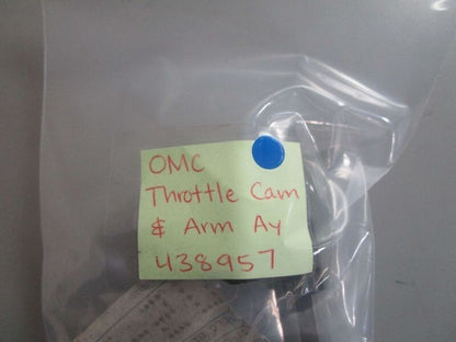 *NEW OEM* 0770 OMC Johnson Evinrude Throttle Cam & Arm Assembly 438957 0438957
