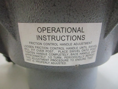 *NEW* 0820 Springfield Trac-Lock III Pedestal Swivel 1100021