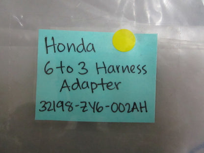 *NEW OEM* 0810 Honda 6 to 3 Harness Adapter 32198-ZY6-002AH