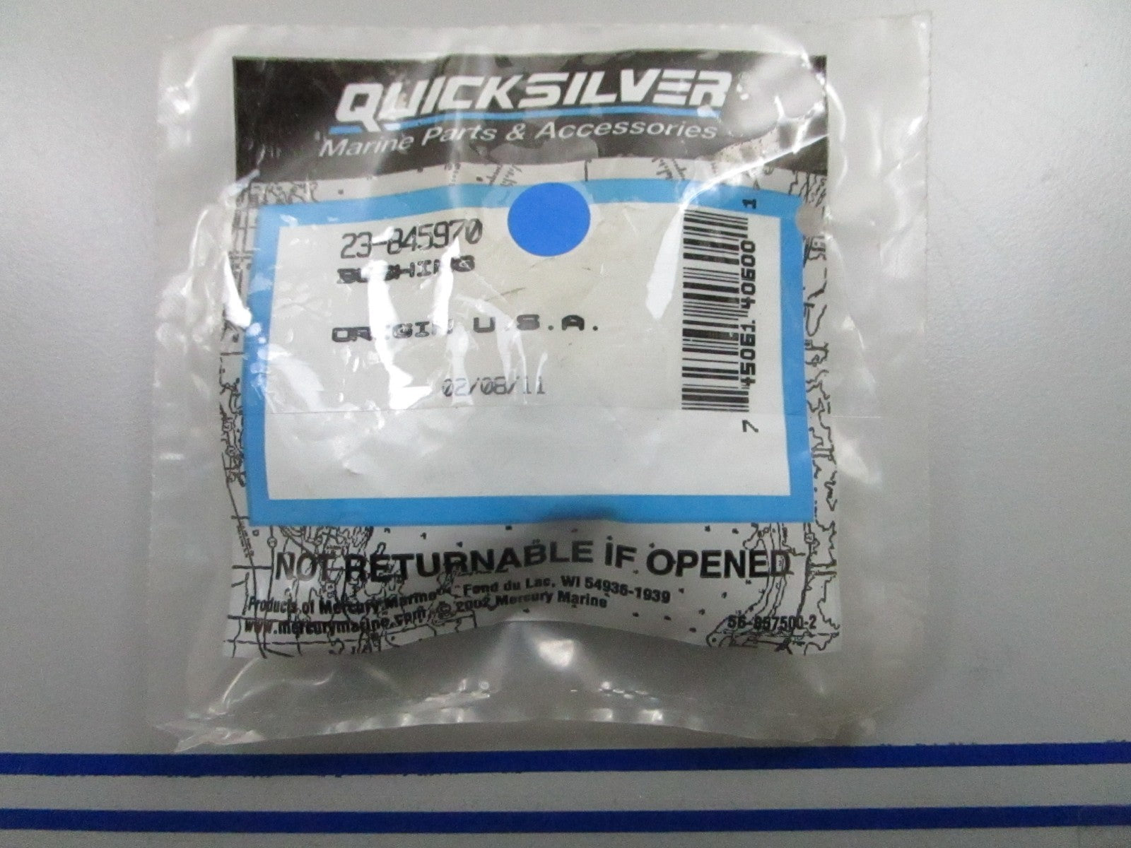 *NEW OEM* 0810 Mercury Quicksilver Bushing 23-845970