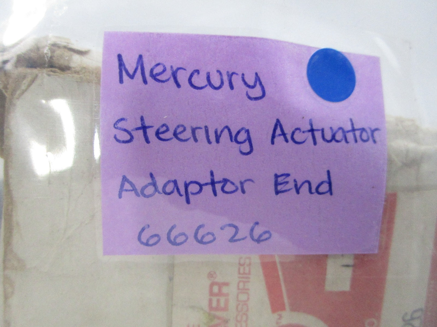 NEW OEM 66626 Mercury Quicksilver Steering Actuator Adaptor End 0810