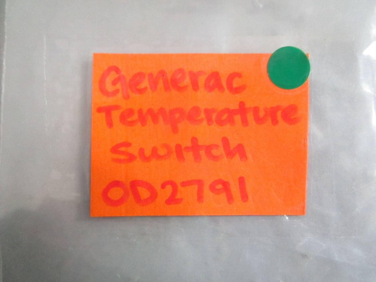 NEW OEM 0D2791 Generac Temperature Switch 0820