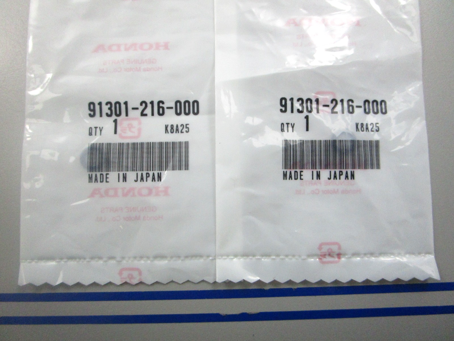 *NEW OEM* (LOT OF 2) 0810 Honda O-Ring 91301-216-000