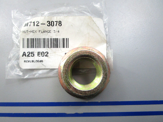 NEW OEM 712-3078 MTD Flange Nut 0810