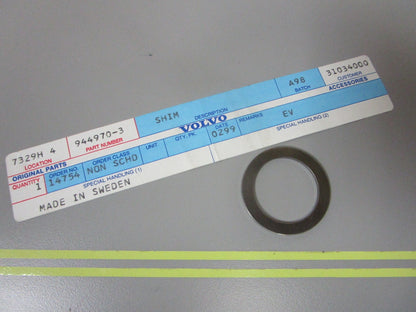 *NEW OEM* 0810 Volvo Penta Shim 944970