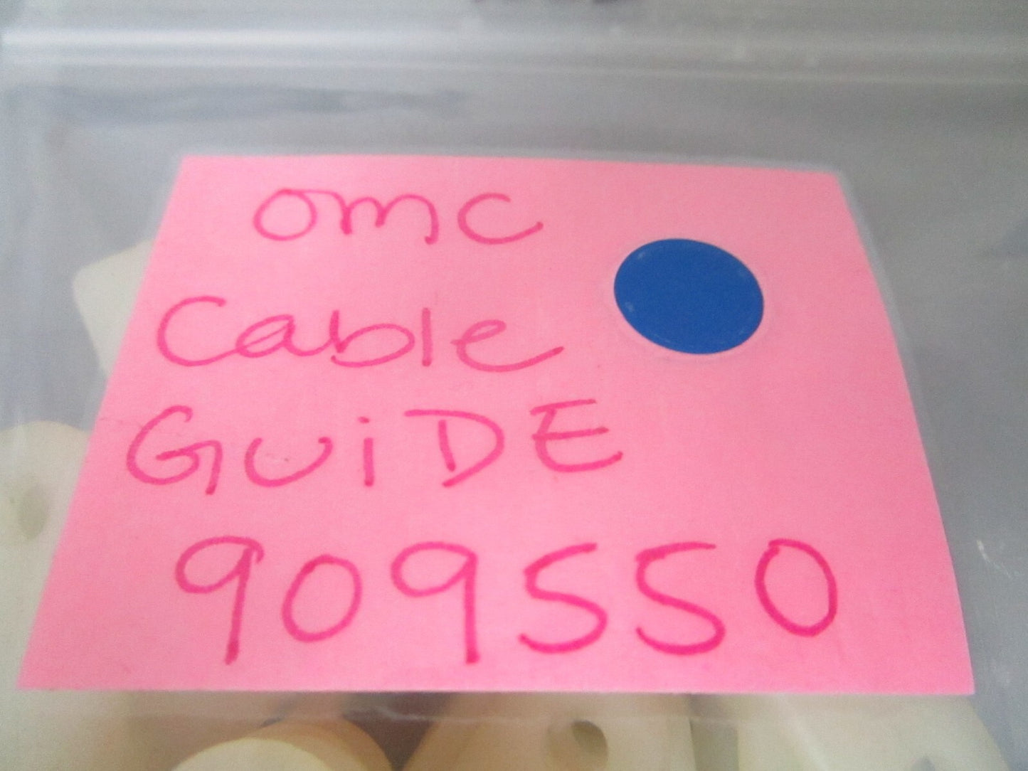 *NEW OEM* (LOT OF 2) 0720 OMC Johnson Evinrude Cable Guide 909550 0909550