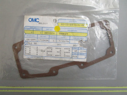 *NEW OEM* 0820 OMC Johnson Evinrude Gasket 3853574