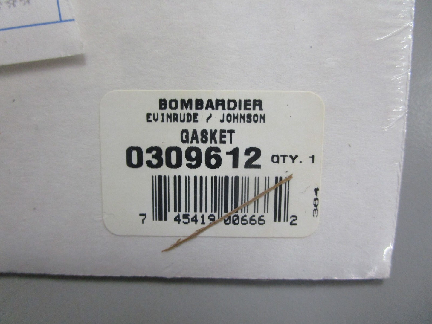 *NEW OEM* 0810 OMC Johnson Evinrude Gasket 309612 0309612