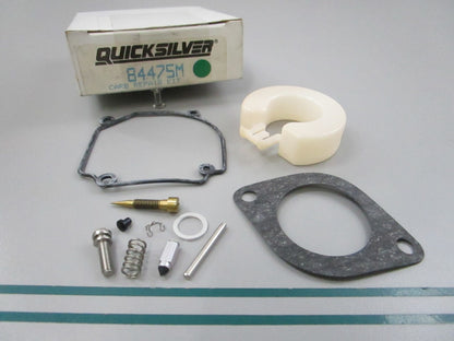 NEW OEM 84475M Mercury Quicksilver Carburetor Repair Kit 0810