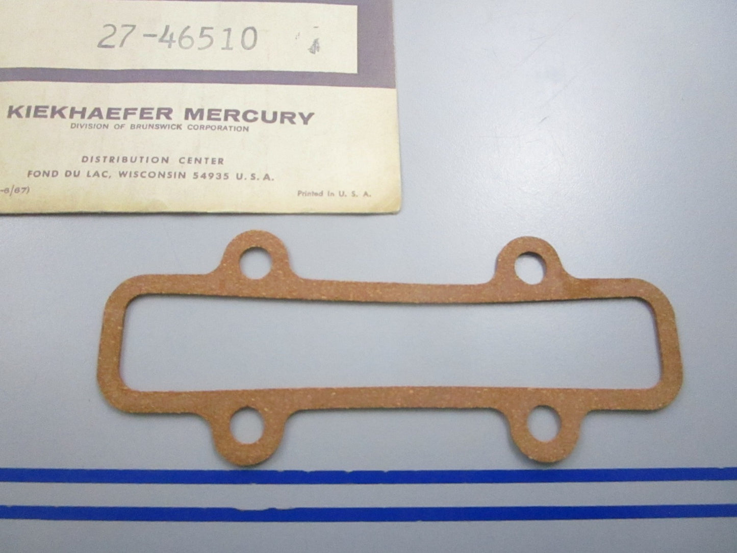 NEW OEM 27-46510 Mercury Quicksilver Gasket 0810
