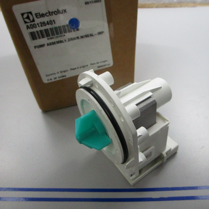 *NEW OEM* 0720 Electrolux Dishwasher Drain Pump & Seal Assembly A00126401