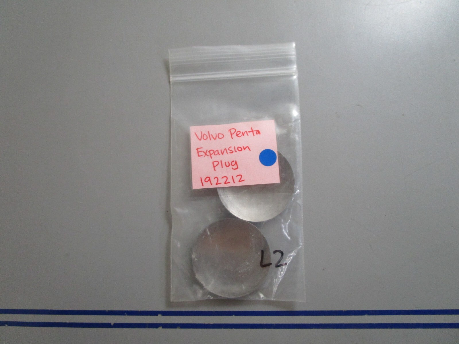 *NEW OEM* (LOT OF 2) 0810 Volvo Penta Expansion Plug 192212