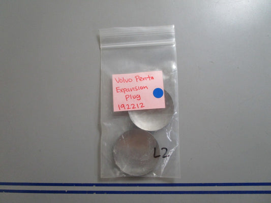 *NEW OEM* (LOT OF 2) 0810 Volvo Penta Expansion Plug 192212