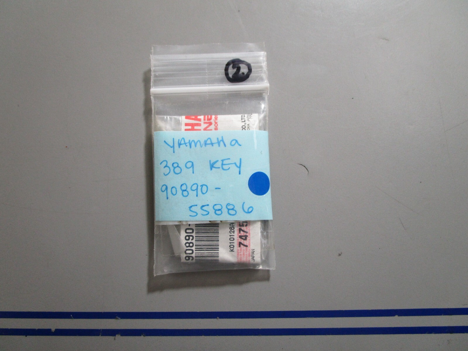 *NEW OEM* 0810 Yamaha 389 Key 90890-55886