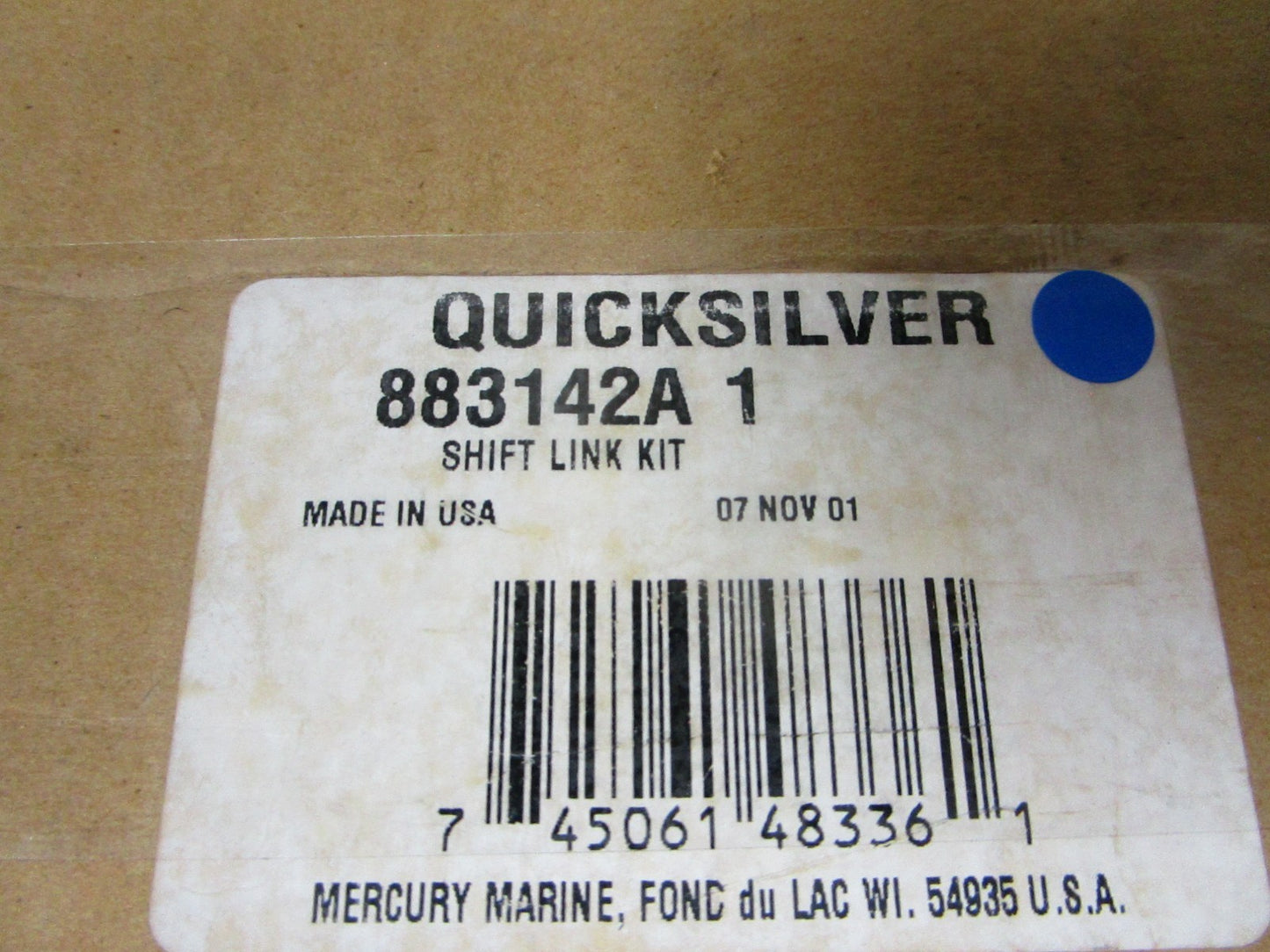 NEW OEM 883142A1 Mercury Quicksilver 200 225 250 hp DFI Shift Link Kit 0720