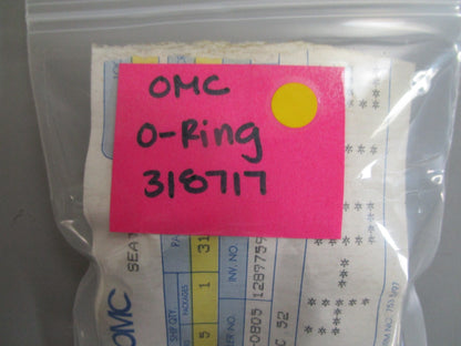 *NEW OEM* (LOT OF 5) 0810 OMC Johnson Evinrude O-Ring 318717 0318717