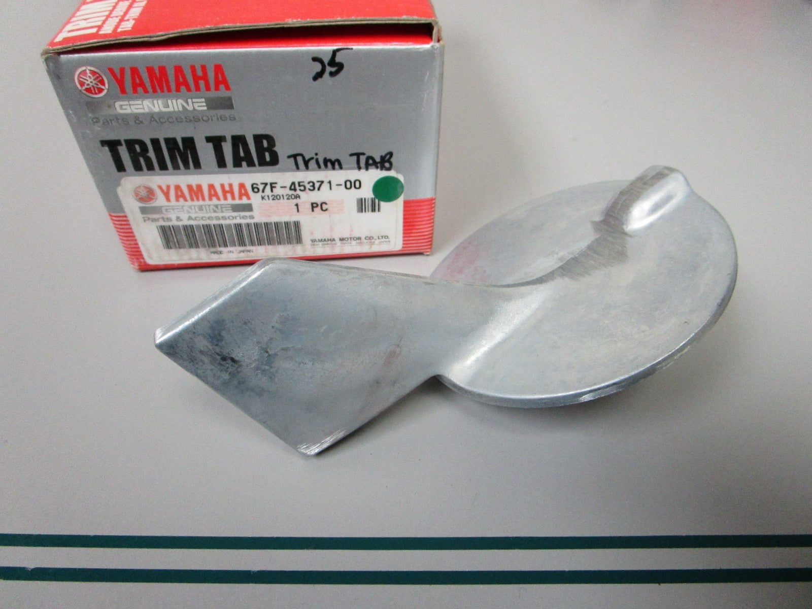 NEW OEM 67F-45371-00-00 Yamaha Trim Tab 0810