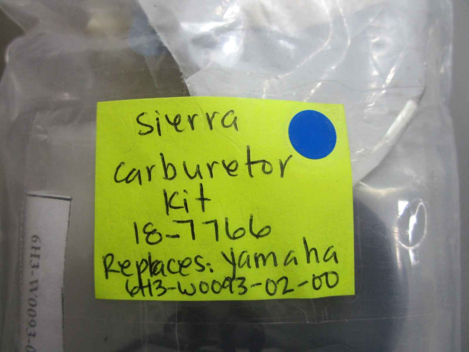 *NEW* 0810 Sierra Carburetor Kit 18-7766 Replaces: Yamaha 6H3-W0093-02-00