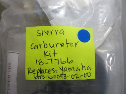 *NEW* 0810 Sierra Carburetor Kit 18-7766 Replaces: Yamaha 6H3-W0093-02-00
