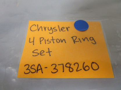 *NEW OEM* 0770 Chrysler 4 Piston Ring Set 3SA-378260